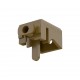 LEVERLOCK CURTAIN RAIL BRACKET / GOLD MAT